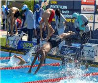 روسيا تتصدر منافسات السباحة لتتابع الشباب ببطولة العالم للخماسي الحديث 