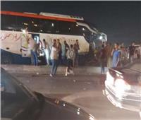 مصرع 3 أشخاص وإصابة 18 في حادث تصادم بـ«القاهرة - الإسكندرية» الصحراوي