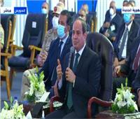 الرئيس السيسي: المشير طنطاوي كان سببًا حقيقيًا في حماية مصر من السقوط