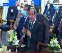 أبرز تصريحات الرئيس السيسي خلال افتتاحه مشروعات تنموية بجنوب سيناء |فيديو 
