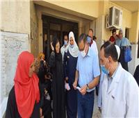 محافظ الشرقية يفاجئ مستشفى الصوفية بأولاد صقر لمتابعة سير العمل