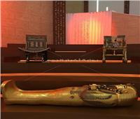 تابوت أثري ومستنسخات في الجناح المصري بمعرض إكسبو دبي 2020| صور