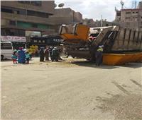   حملة نظافة موسعة بشوارع بولاق الدكرور بالجيزة | صور