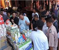 الإدارات التموينية الفرعية بالإسكندرية تشن حملات موسعة على الأسواق 