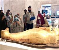 وفود رفيعة المستوى من الأردن والجابون والمجر تزور المتحف القومي للحضارة