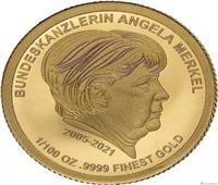 عملة من الذهب الخالص في ألمانيا تحمل صورة «ميركل»