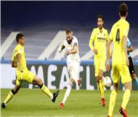 فياريال يفرض التعادل على ريال مدريد في ملعب البرنابيو بالليجا الإسبانية