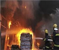 حريق بمصنع ورق بقليوب والدفع بـ5 سيارات إطفاء