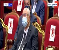 الرئيس السيسي يقدم التحية للمستشار عدلي منصور