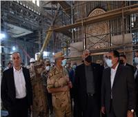 رئيس وزراء الأردن يشيد بحجم العمل بالمشروعات.. ويبدي إعجابه بمسجد مصر