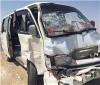 مصرع 3 أشخاص وإصابة 19 في حادثين بصحراوي المنيا 