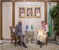 وزير الخارجية السعودي يلتقي ممثل السياسة الخارجية بالاتحاد الأوروبي