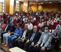رئيس جامعة المنوفية يشهد حفل توزيع جوائز مهرجان مسرح الكليات