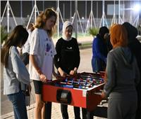 أنشطة رياضية للمشاركين بمنتدي الشباب المصري الروسي