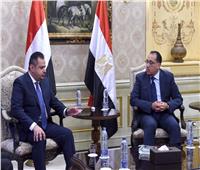 بدء اللقاء الموسع لرئيسي وزراء مصر واليمن