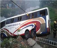 ارتفاع حصيلة ضحايا حادث سقوط حافلة ركاب في نهر بالصين إلى 13 شخصًا