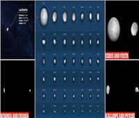 التقاط صور لأكبر 42 جسمًا في حزام الكويكبات بين المريخ والمشتري