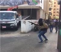 فيديوهات توضح استخدام «حركة أمل وحزب الله» للأسلحة والقذائف ضد المتظاهرين