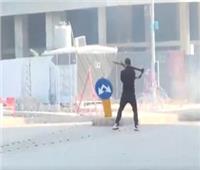 لحظة مقتل عنصر مسلح قبل إطلاقة «أر بي جي» في بيروت|فيديو
