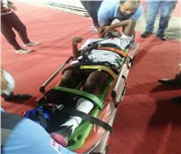 إصابة لاعب جورماهيا الكيني بكسر بمشط القدم في مباراة كأس الاتحاد الأفريقي