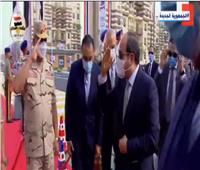 فيديو| لحظة وصول الرئيس السيسي لافتتاح مشروعات الإسكان البديل بـ6 أكتوبر