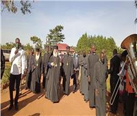 البابا ثيودروس يزور أسقفية جولو بأوغندا 