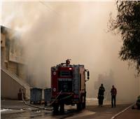اندلاع حريق هائل بأحد المراكز التجارية في إسرائيل.. فيديو