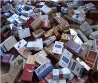 ضبط 37 ألف عبوة سجائر مجهولة المصدر بالقليوبية