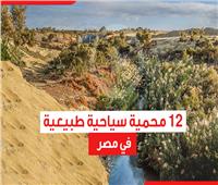 من وادي دجلة إلى رأس محمد.. 12 محمية طبيعية في مصر| فيديوجراف