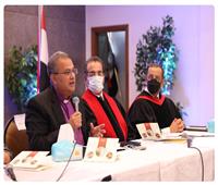 رئيس الطائفة الإنجيلية يشارك في حفل شكر عميد كلية اللاهوت السابق