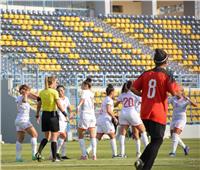 الشوط الأول | تقدم تونس علي مصر ٢-١ في تصفيات أمم أفريقيا للكرة النسائية