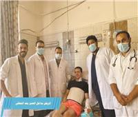 فريق طبى ينقذ حياة شاب تعرض لضربة «ساطور» بالإسكندرية