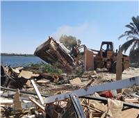 إزالة فورية لـ 13 حالة تعدي على أراضي تابعة لحماية النيل بأسيوط 