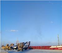 اقتصادية قناة السويس: تصدير 2200 طن ملح إلى لبنان عبر ميناء العريش 