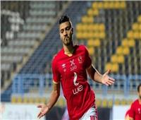 محمد شريف يحرز الهدف الأول للأهلي