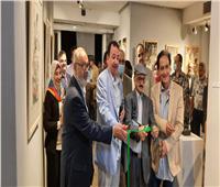 افتتاح معرض «حصاد» للفنان سامي البلشي بجاليري ضي | صور