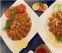 لعشاق المأكولات البحرية | أرز صيادية بالجمبري
