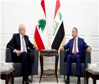 انطلاق جلسة المباحثات بين رئيس وزراء لبنان ونظيره العراقي ببغداد
