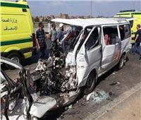 إصابة 3 أشخاص في حادث تصادم بنجع حمادي