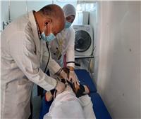 الكشف على 790 مريضًا بالقافلة الطبية العلاجية بقرية أبو النور بالدقهلية