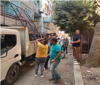 حملة موسعة لرفع الإشغالات وانضباط بشوارع إمبابة «شمال الجيزة»| صور