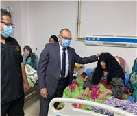 عميد طب أزهر أسيوط يتفقد المستشفى الجامعي فى زيارة مفاجئة 