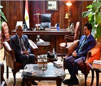 وزير الشباب يبحث مع الغضبان تطوير المنشآت الرياضية في بورسعيد