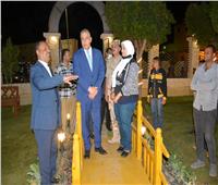 محافظ سوهاج يفتتح حديقة «ميريت آمون» بمدينة أخميم
