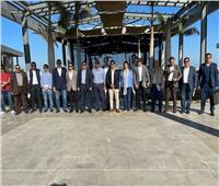 «شباب الأعمال» تنظم زيارة لمنطقة شرق بورسعيد