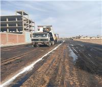 محافظ بورسعيد: قرب الانتهاء من رفع كفاءة الطرق بالمنطقة الصناعية