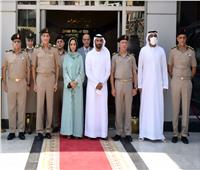 مستشفى القوات المسلحة ومركز الطب الطبيعى يستقبلان رئيس مكتب حاكم «رأس الخيمة» بدولة الإمارات 