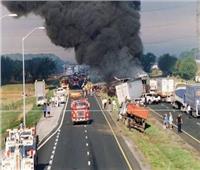 أسوأ حادث هز كندا عام ١٩٩٩.. أدى لتحطيم ٨٧ سيارة | صور   