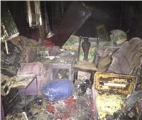 ننشر صور حريق شقة سكنية بمنطقة عين شمس.. والضحية 3 أطفال
