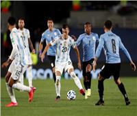 «دي ماريا» يمنح الأرجنتين التقدم على أوروجواي في الشوط الأول .. فيديو